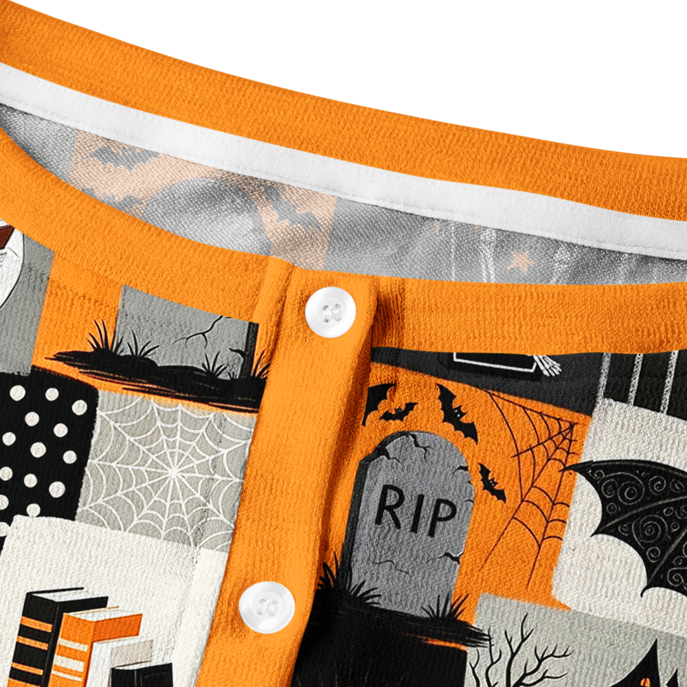 Pagewings Halloween Bookish Crew Neck Cardigan Sweaters