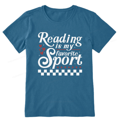 Pagewings Reading Is My Favorite Sport Unisex Classic T-shirt