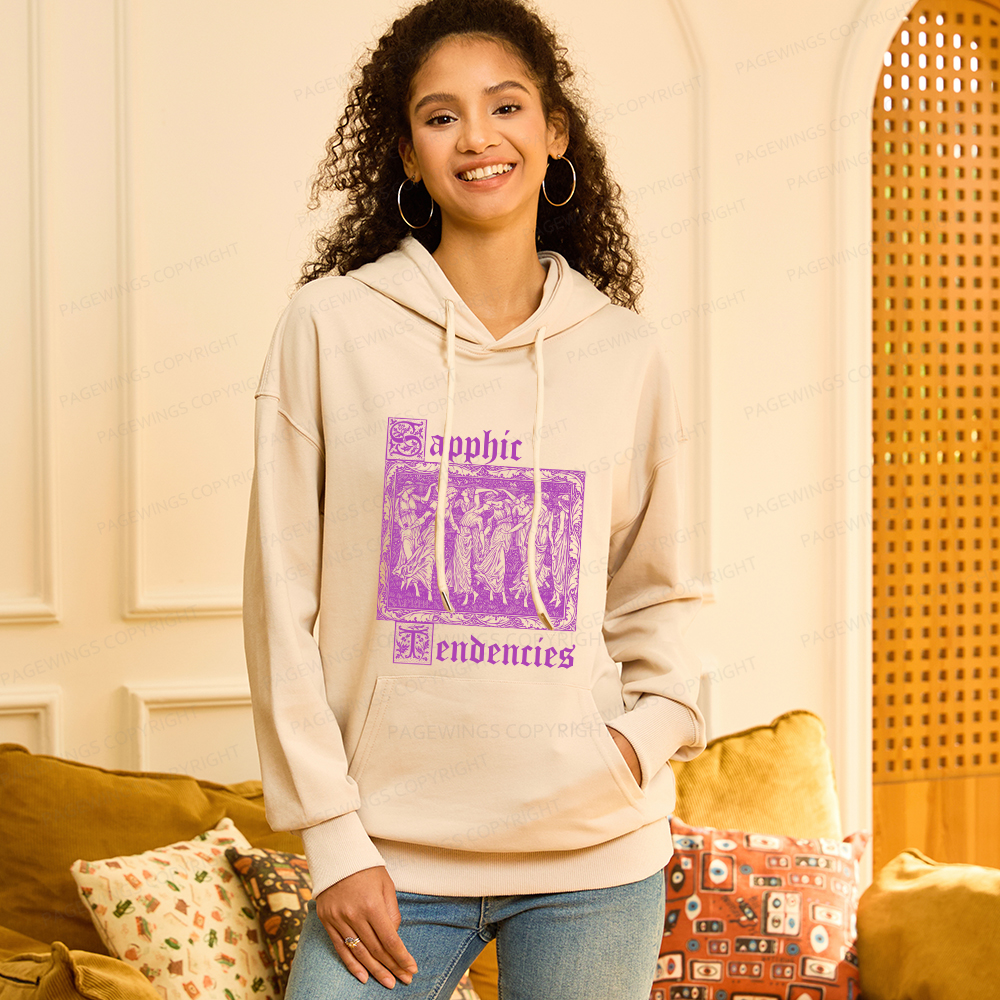 Pagewings Sapphic Tendencies Unisex Classic Hoodie