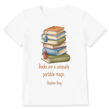 Pagewings Books Are A Uniquely Portable Magic Unisex Classic T-shirt
