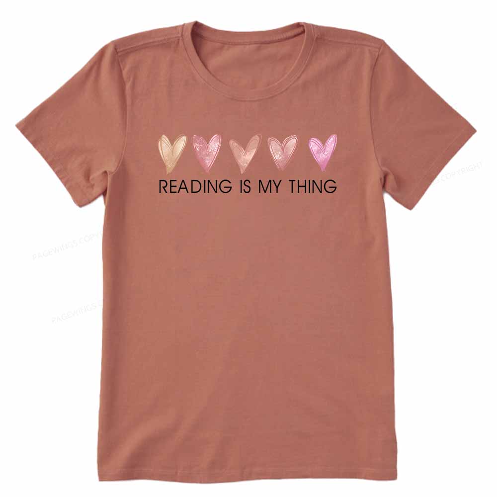 Pagewings Reading is My Thingl Unisex Classic T-shirt