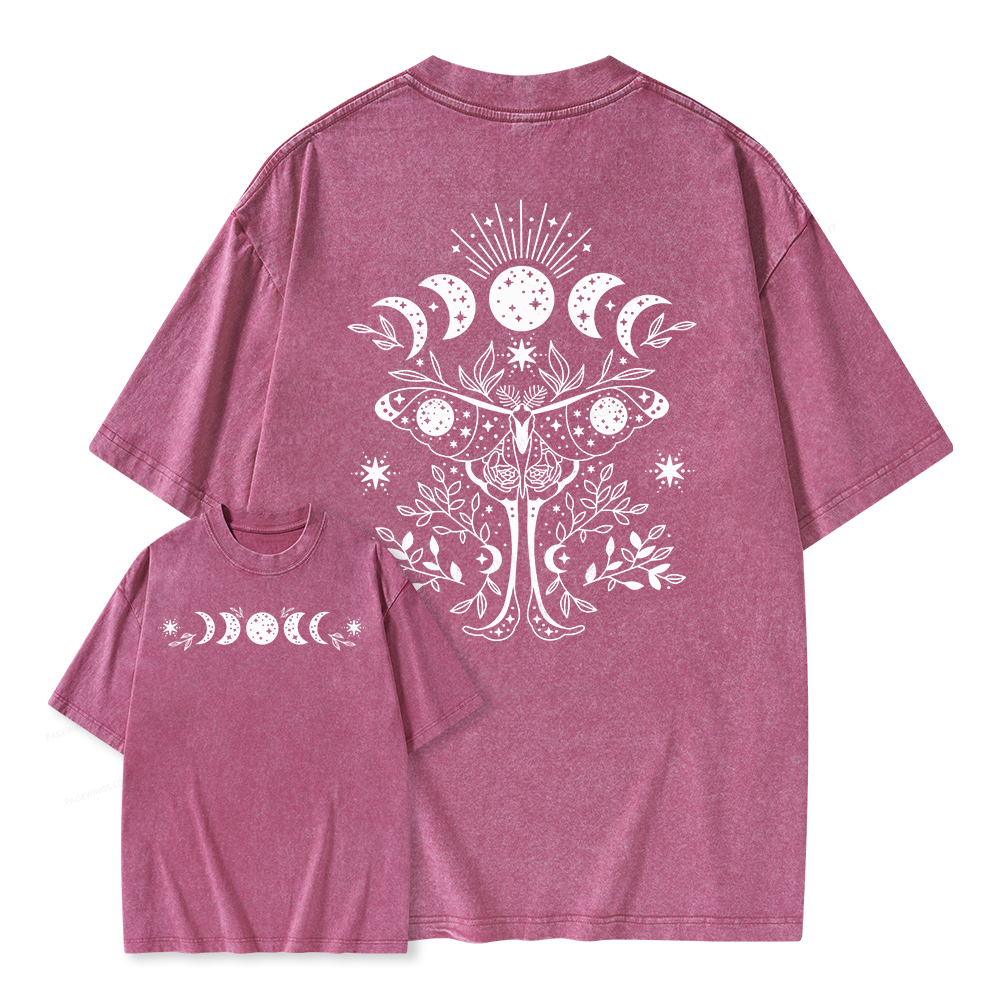 Pagewings Fantasy Book Lover Unisex Washed T-shirt