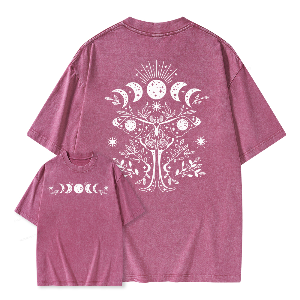 Pagewings Fantasy Book Lover Unisex Washed T-shirt