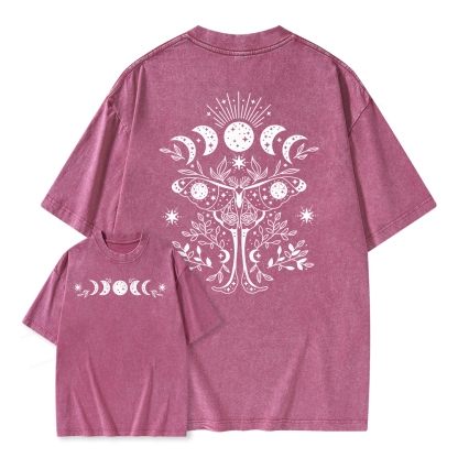 Pagewings Fantasy Book Lover Unisex Washed T-shirt