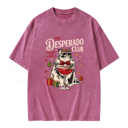 Pagewings The Desperado Club Unisex Washed T-shirt