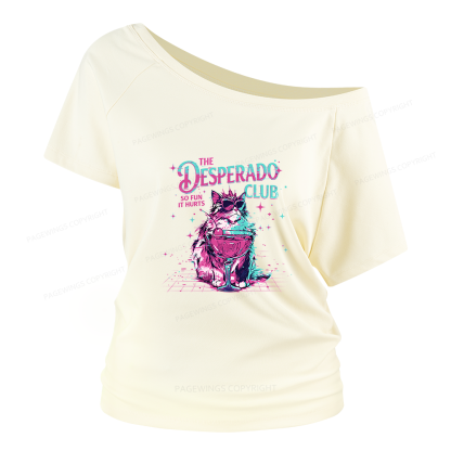 Pagewings Sci Fi Fan Women Off Shoulder T-shirts