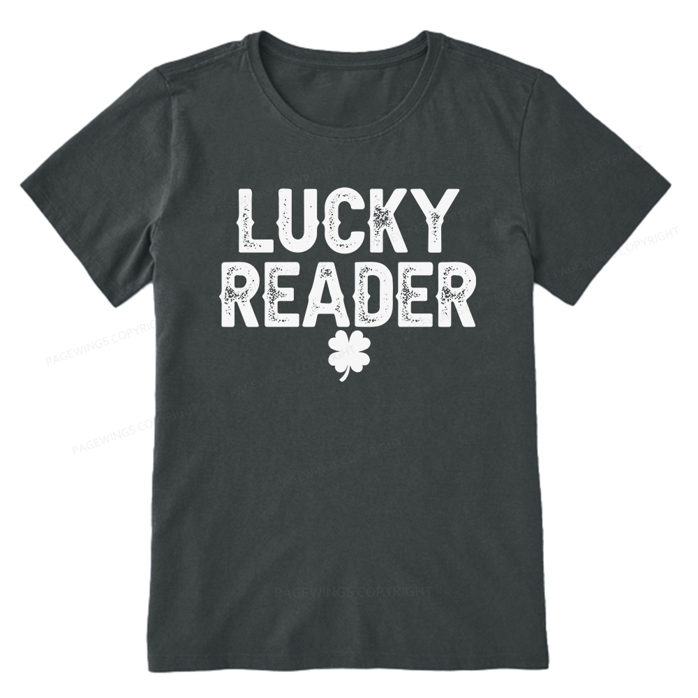Pagewings Lucky and Lucky Fucker Graphic Tees Unisex Classic T-shirt