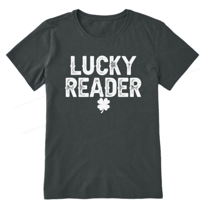 Pagewings Lucky and Lucky Fucker Graphic Tees Unisex Classic T-shirt