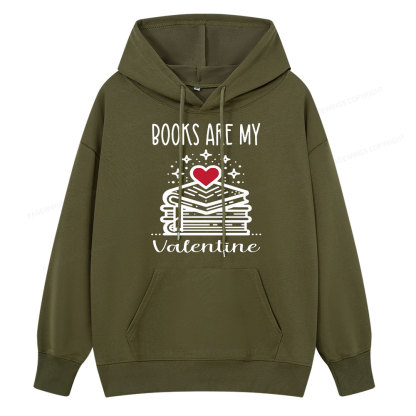 Pagewings Books are My Valentine Unisex Classic Hoodie