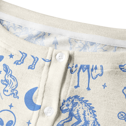 Pagewings Fantasy Bookish Crew Neck Cardigan Sweaters