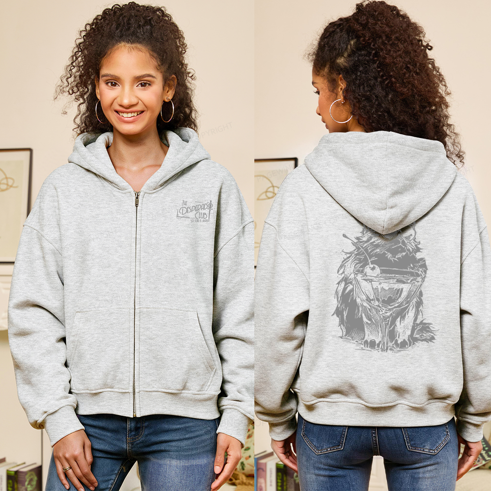 Pagewings The Desperado Club Fleece Zip-Up Hoodie