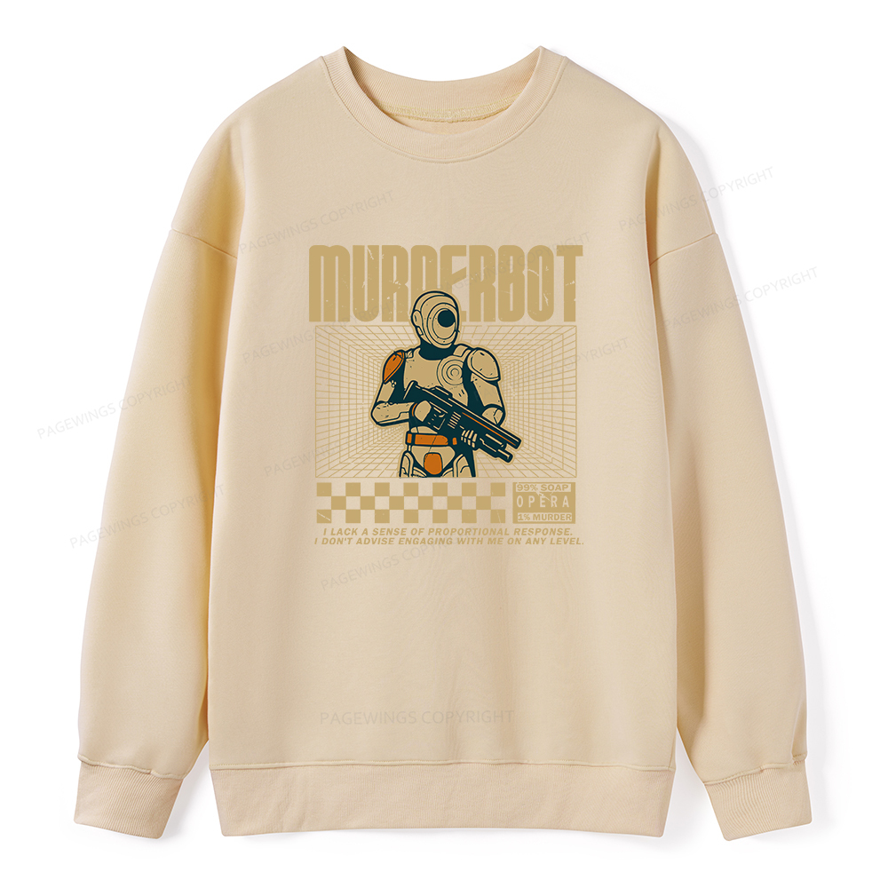 Pagewings Sci-Fiction Robot Hobby Unisex Classic Sweatshirt