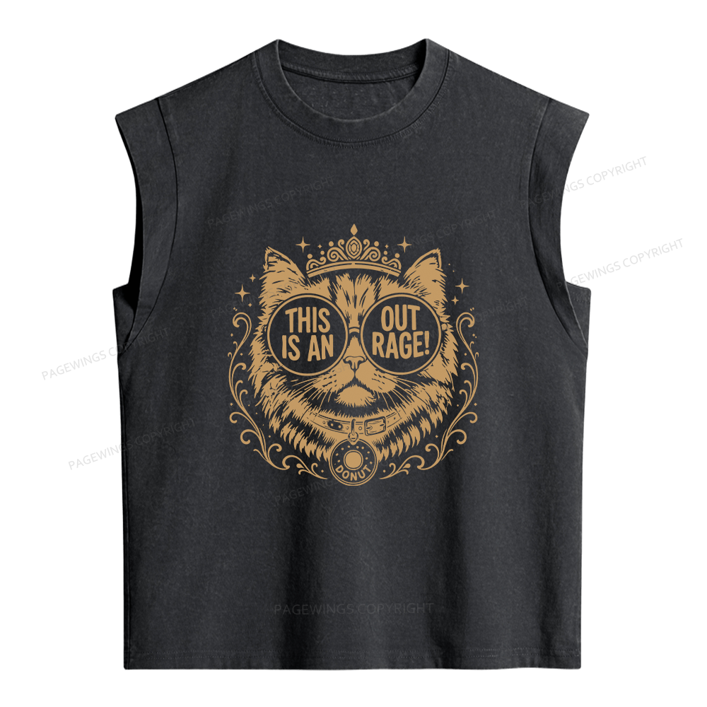 Pagewings Sci-Fi Bookish Women's Washed Tank Top