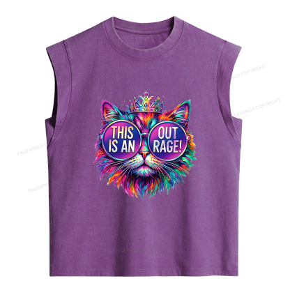 Pagewings Sci-Fi Book Lover Women's Washed Tank Top