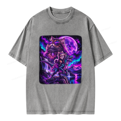 Pagewings Sci Fi Bookish Unisex Washed T-shirt