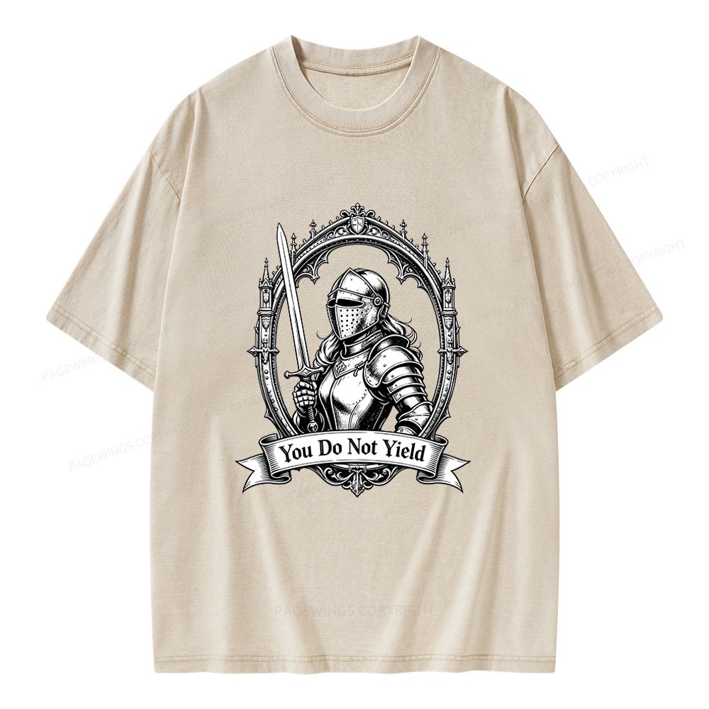 Pagewings Fantasy Book Lover Unisex Washed T-shirt