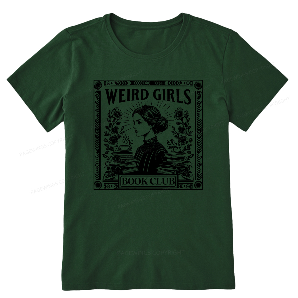 Pagewings Weird Girls Book Club Unisex Classic T-shirt