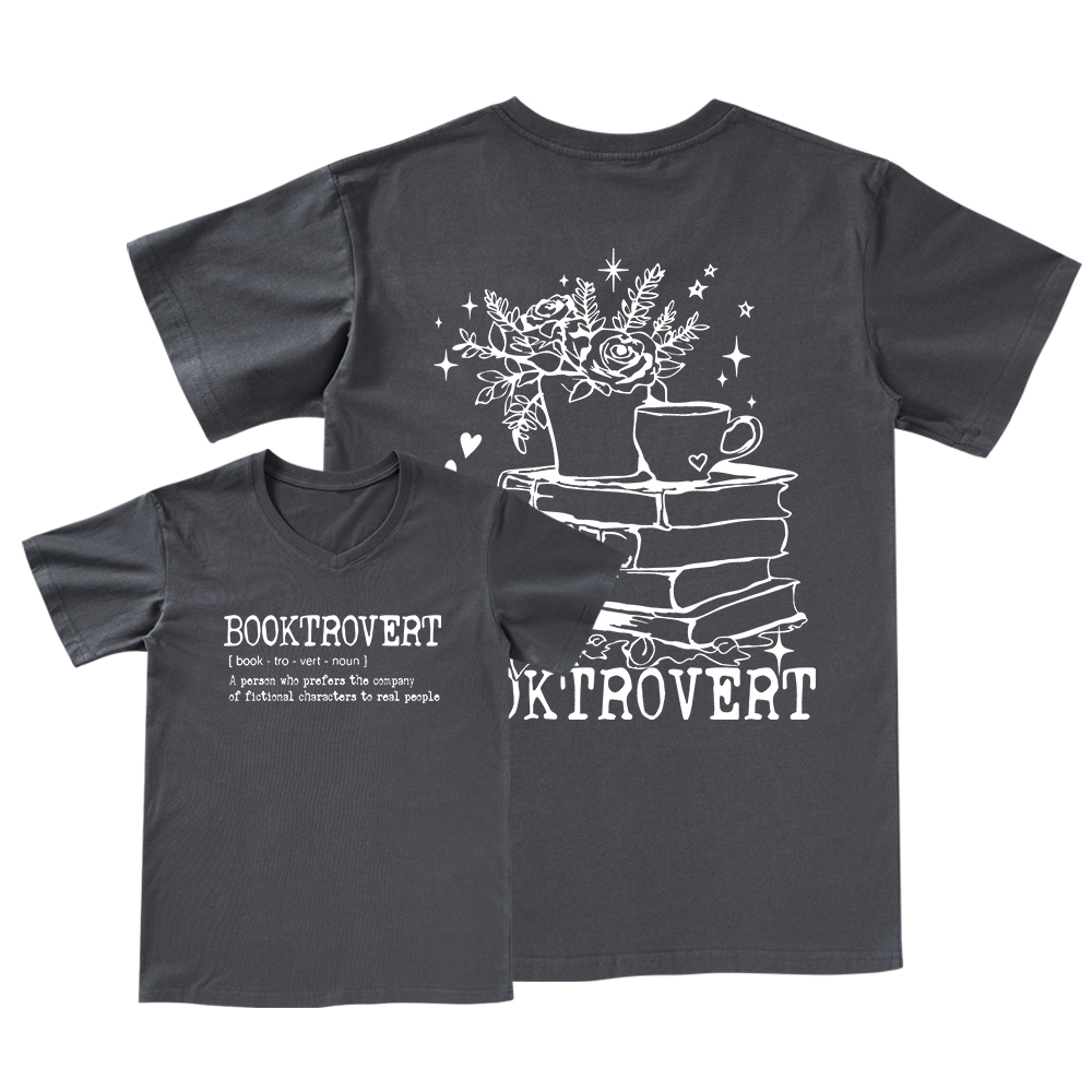 Pagewings Book Lover Gift Shirt, Teacher Crewneck Colors V-neck T-shirt