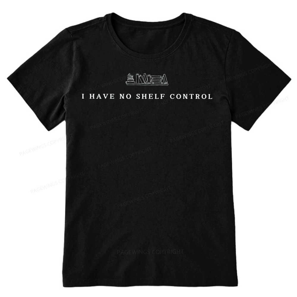 Pagewings I Have No Shelf Control Unisex Classic T-shirt