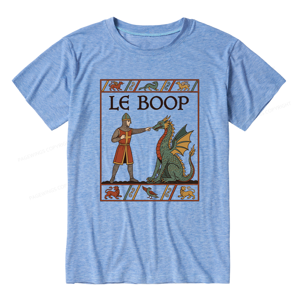 Pagewings Le Boop Unisex Heather T-Shirt