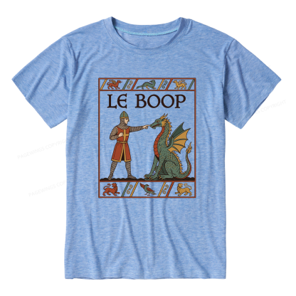 Pagewings Le Boop Unisex Heather T-Shirt