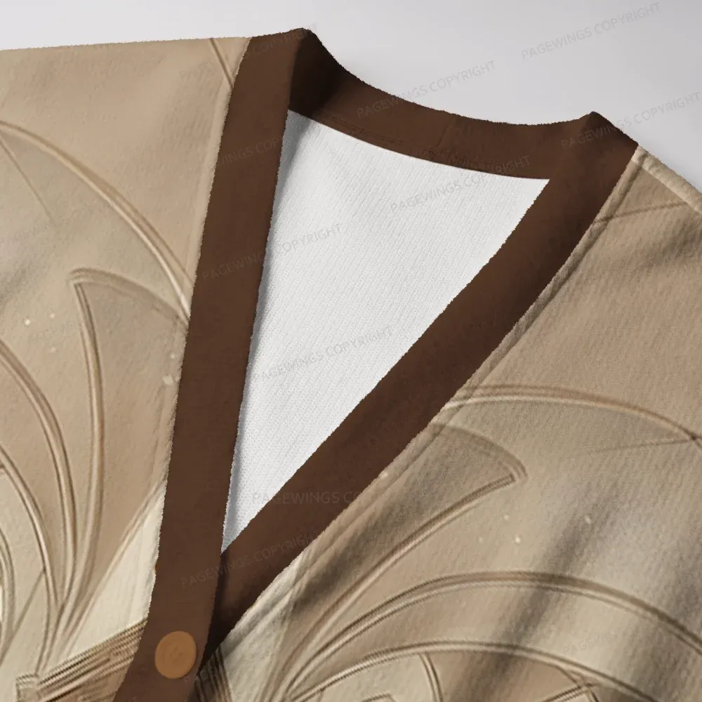 Pagewings Capybara Reading Unisex Ugly Cardigan Sweaters