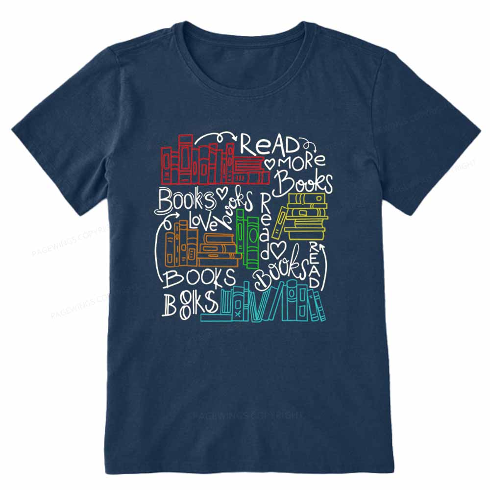 Pagewings Reading Week Shirt For Teachers & Read America Unisex Classic T-shirt