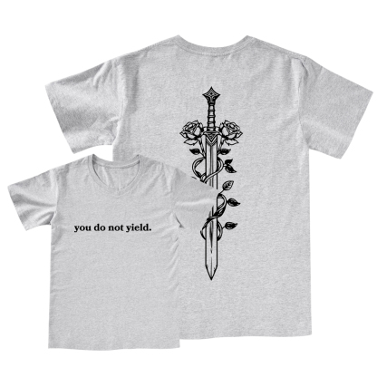 Pagewings Throne of Glass Merch TOG Shirt, Aelin Galathynius V-neck T-shirt
