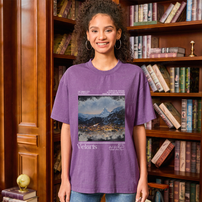 Pagewings Velaris Unisex Washed T-shirt