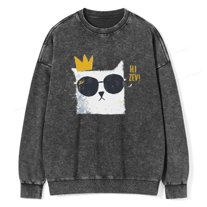 Pagewings Sci-Fi Bookish Unisex Washed Sweatshirt