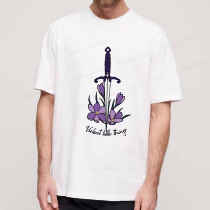 Pagewings ‘’Violent Little Thing" Fourth Wing MC Classic T-Shirt Unisex Classic T-shirt