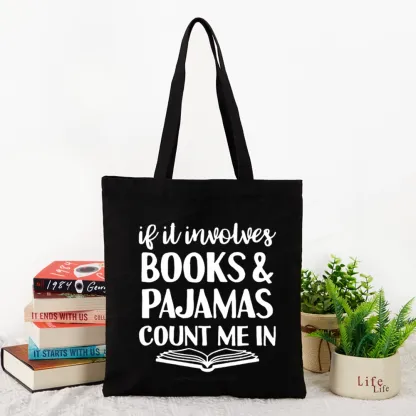 Pagewings Books And Pajamas Tote Bag