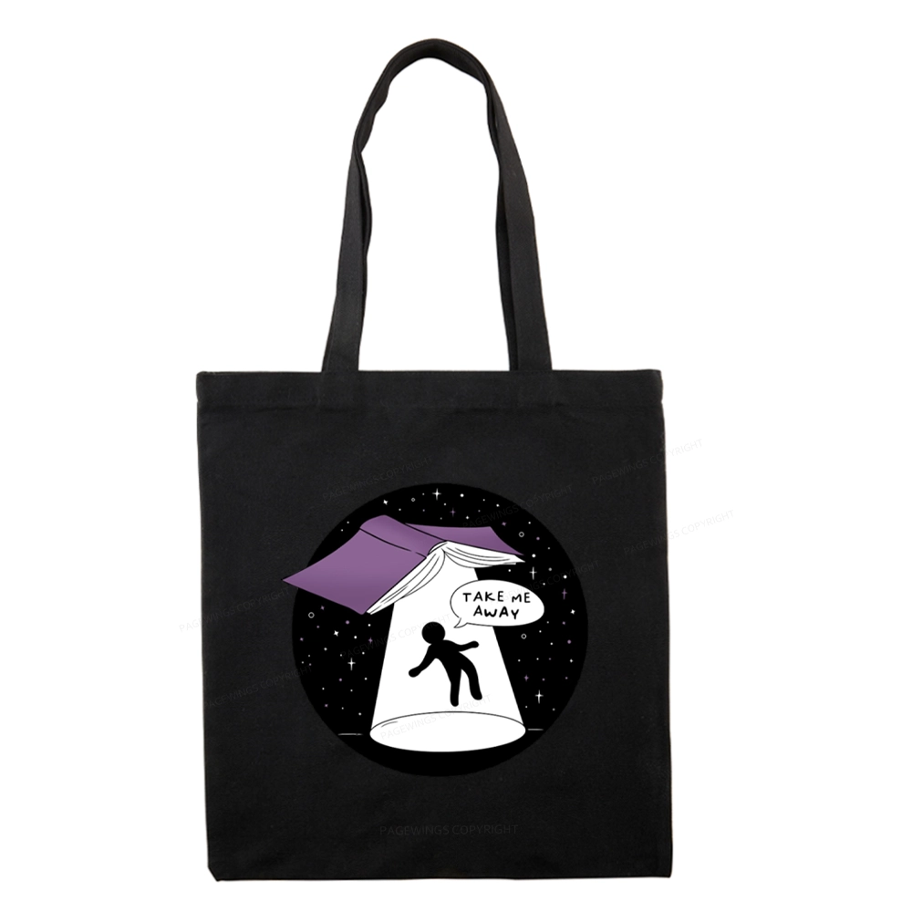 Pagewings Take Me Away Tote Bag