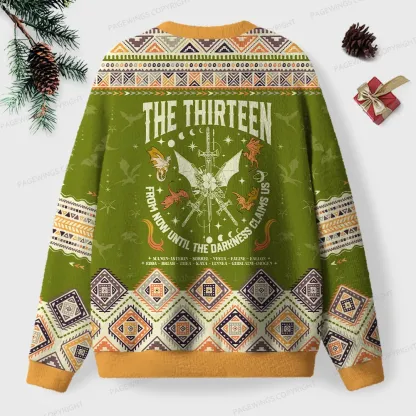Pagewings The Thirteen Unisex Ugly Knit Sweatshirt