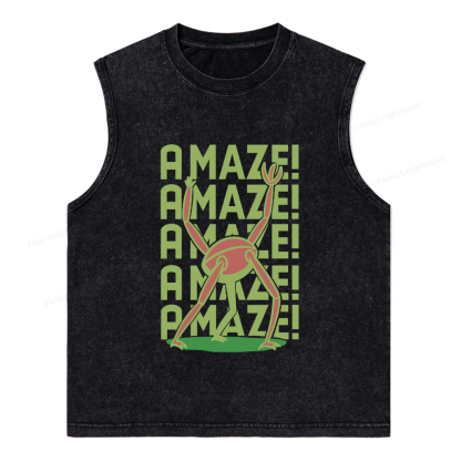Pagewings Rocky Amaze Unisex Washed Tank Top