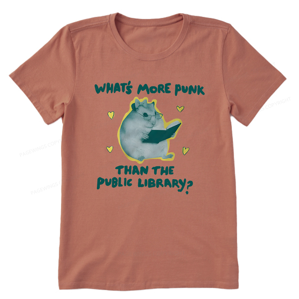 Pagewings What’s More Punk Than The Public Library Unisex Classic T-shirt