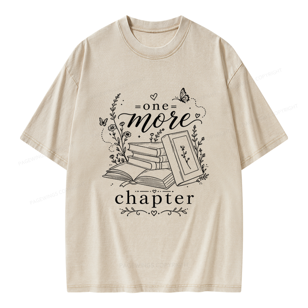 Pagewings Book Lover Unisex Washed T-shirt