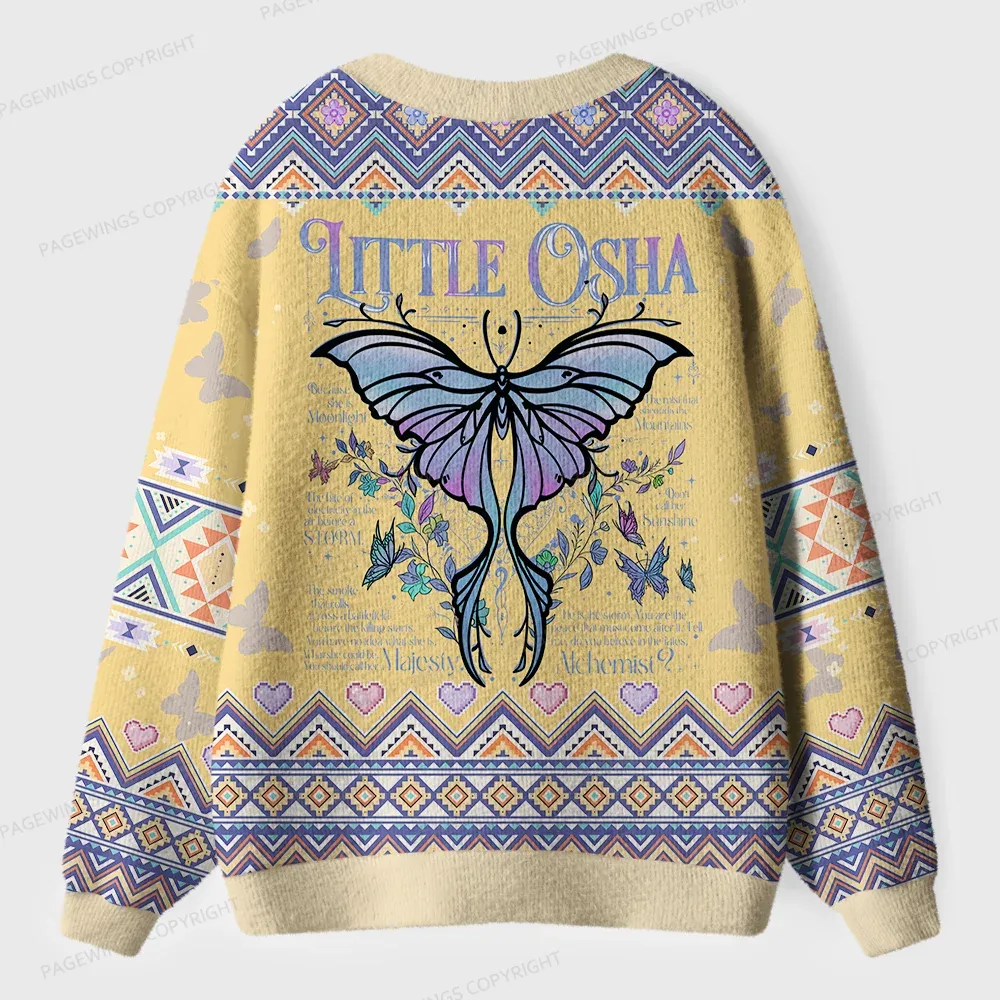 Pagewings Little Oshia Unisex Ugly Cardigan Sweaters