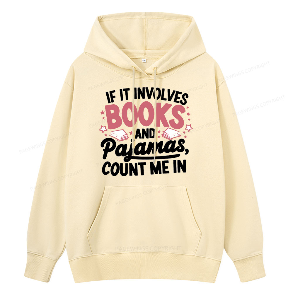 Pagewing Lover Funny Book Reading Unisex Classic Hoodie