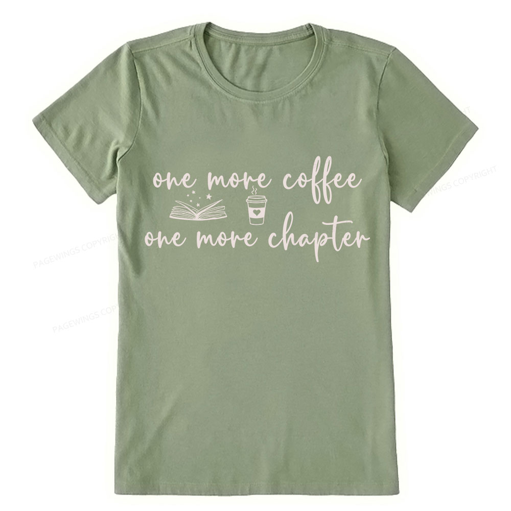 Pagewing Just One More Coffee and Books Unisex Classic T-shirt