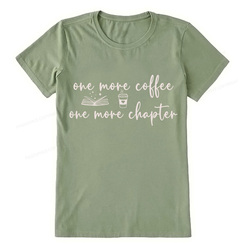 Pagewing Just One More Coffee and Books Unisex Classic T-shirt