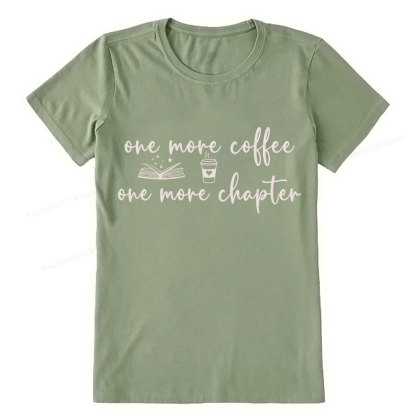 Pagewing Just One More Coffee and Books Unisex Classic T-shirt