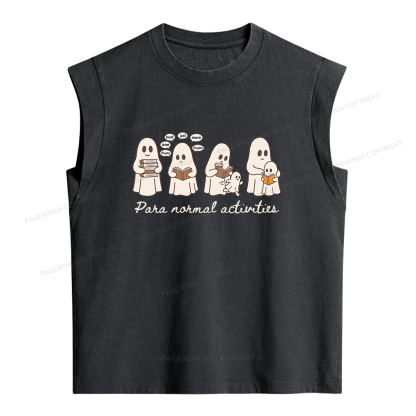 Pagewings Just One More Chapter Women's Washed Tank Top