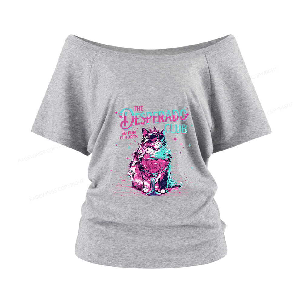 Pagewings Sci Fi Fan Women Off Shoulder T-shirts