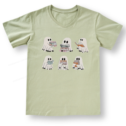 Pagewings I'm With The Banned Reading V-neck T-shirt