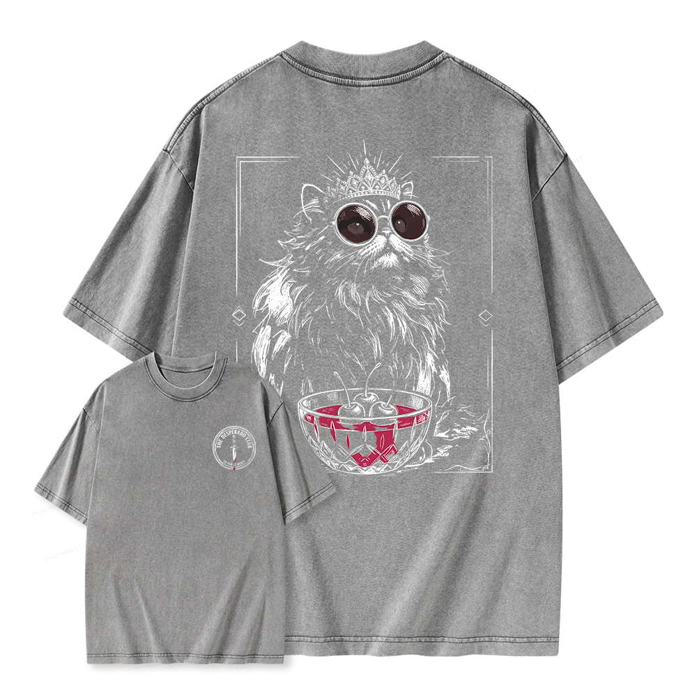 Pagewings The Desperado Club Unisex Washed T-shirt