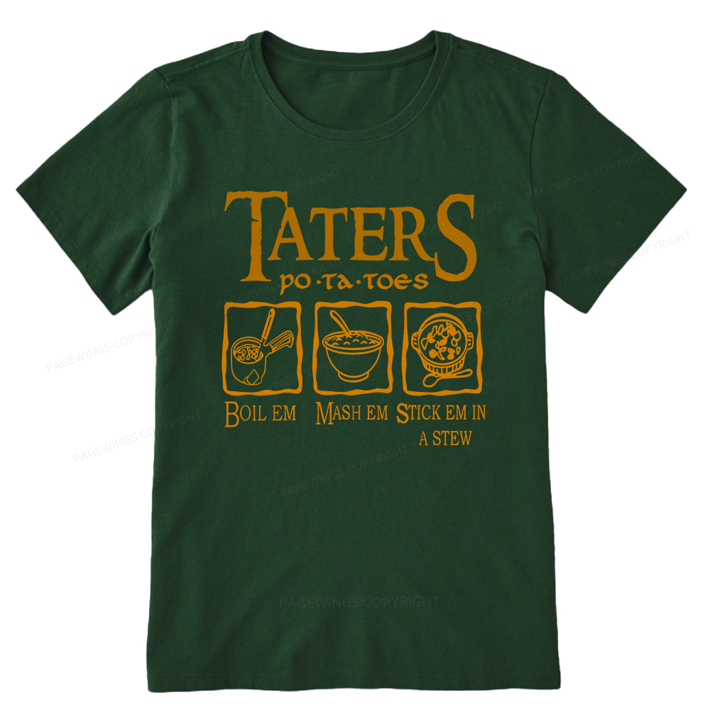 Pagewings Taters PoTaToes Unisex Classic T-shirt