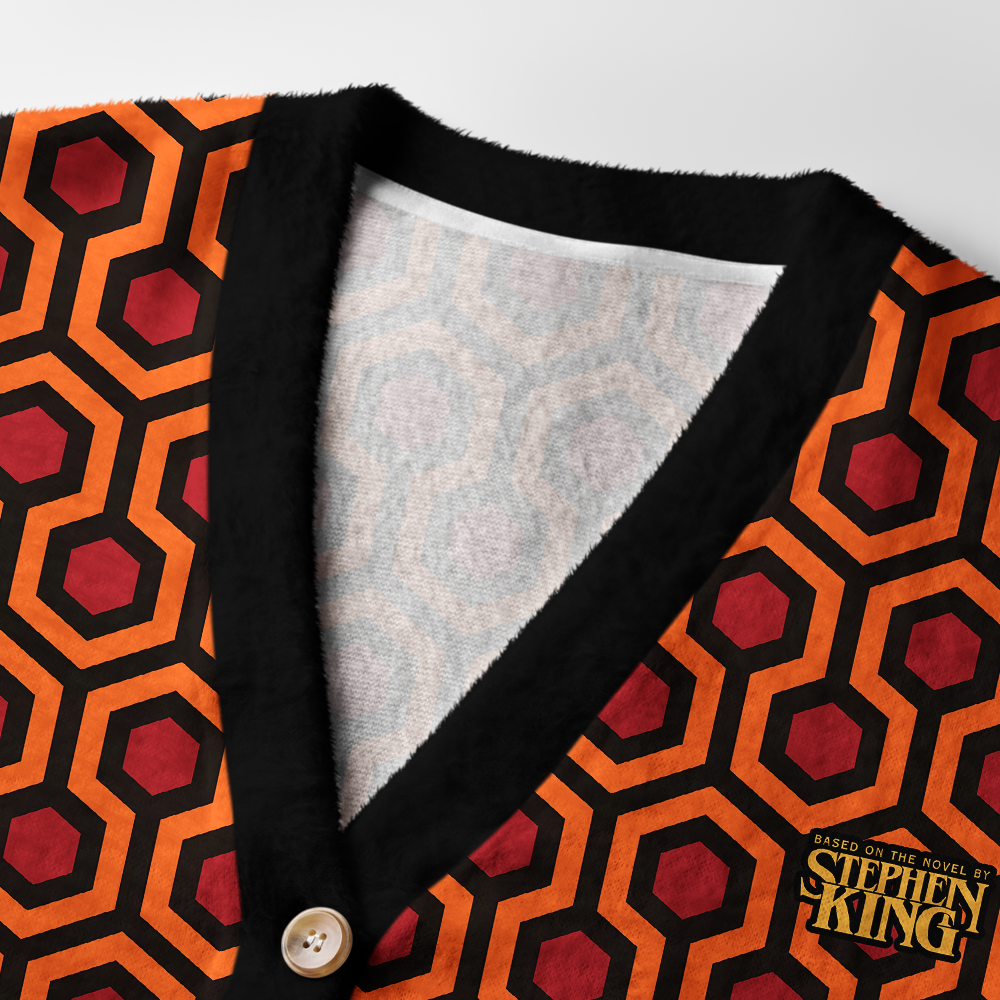 Pagewings Based On The Novel By Horror Writer Light Knit Unisex Cardigan Sweaters