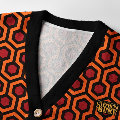 Pagewings Based On The Novel By Horror Writer Light Knit Unisex Cardigan Sweaters