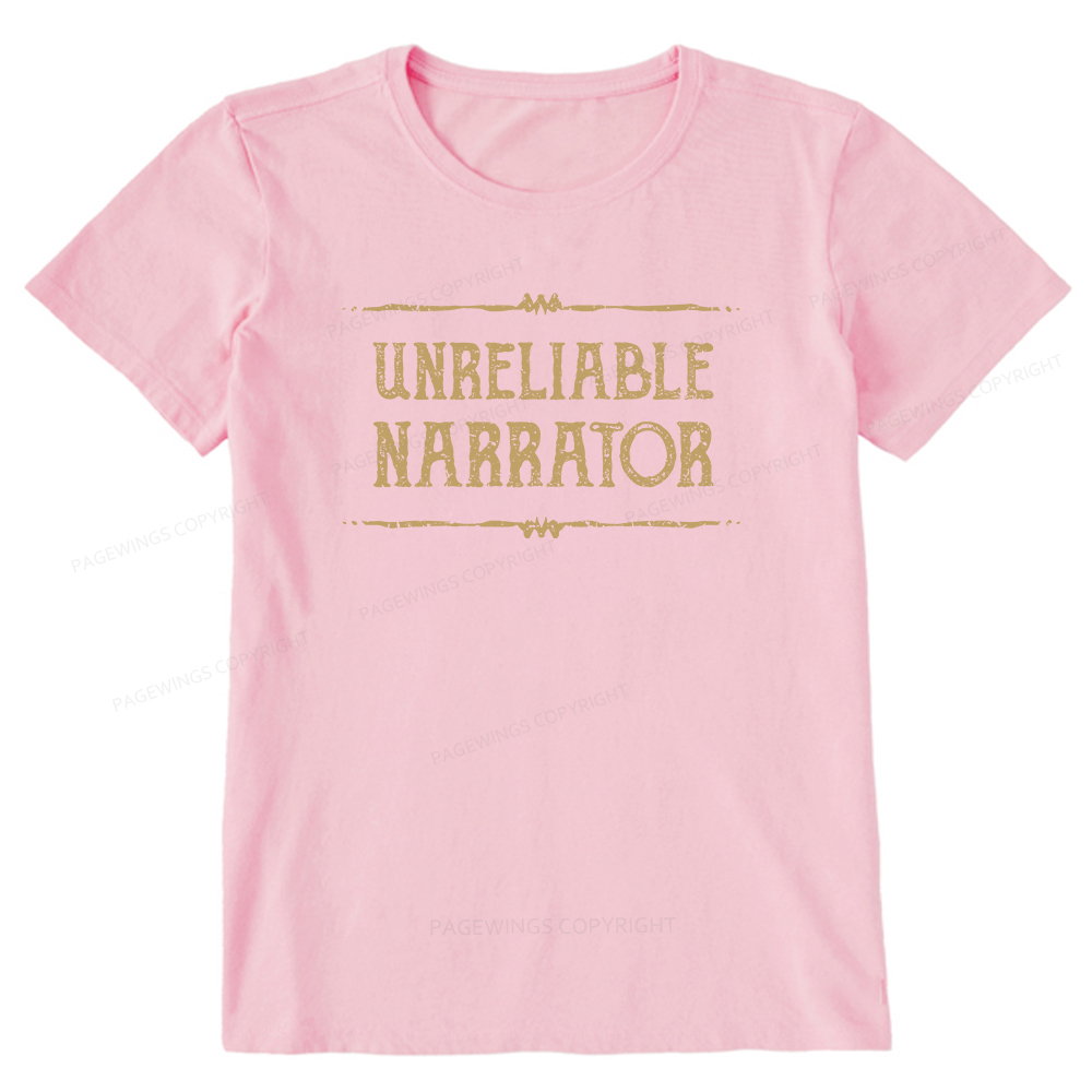 Pagewings Unreliable Narrator Unisex Classic T-shirt